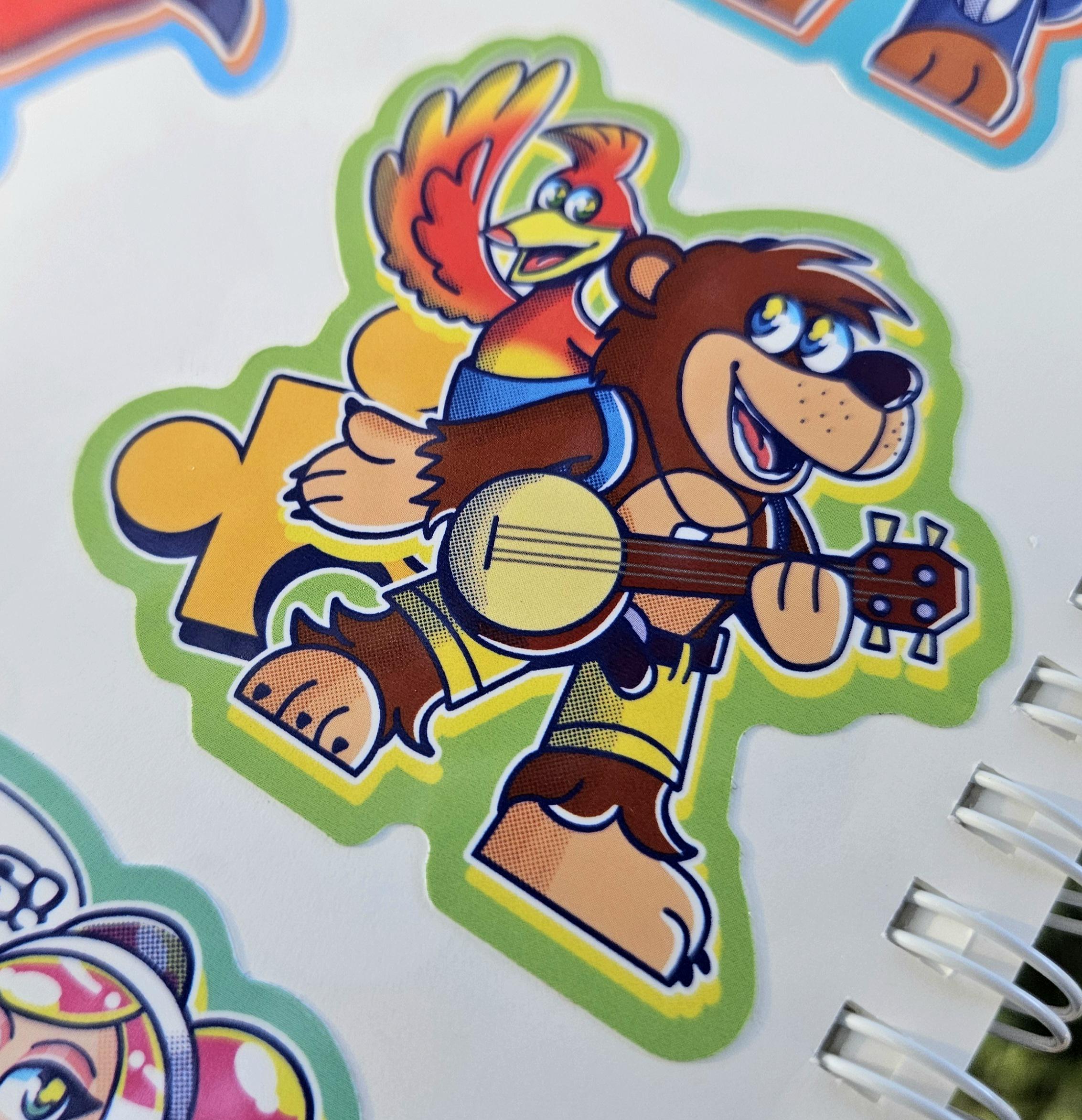 BANJO VINYL STICKER - Etsy