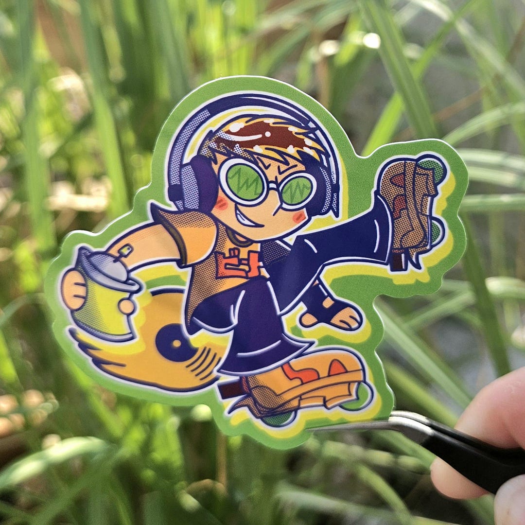 BEAT VINYL STICKER - Etsy