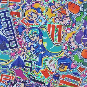 VSYNTH Glitter Stickers