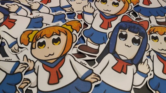 Limited Large Pop Team Epic Stickers Etsy Limited Large Pop Team Epic Stickers Etsy