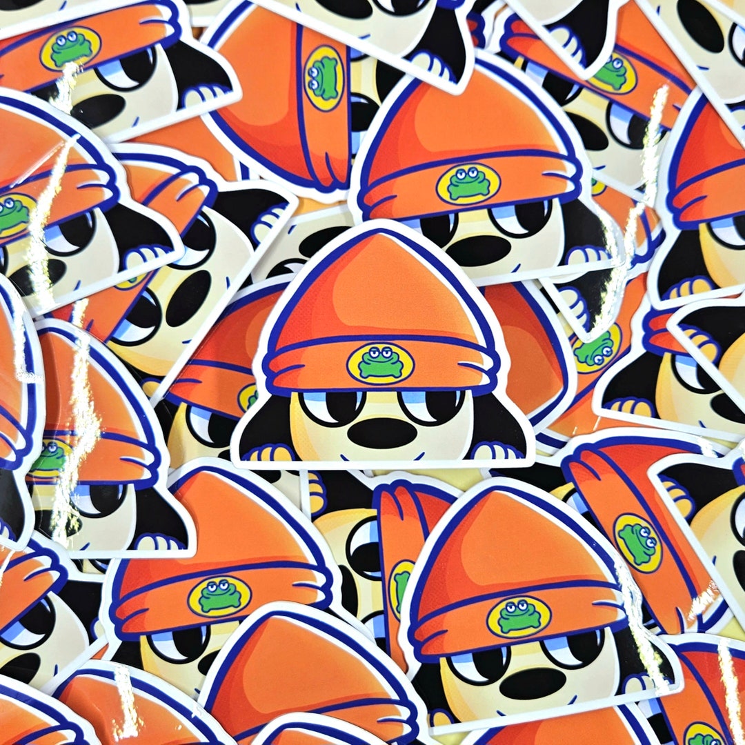 Parappa the Rapper Peeker Sticker - Etsy Canada