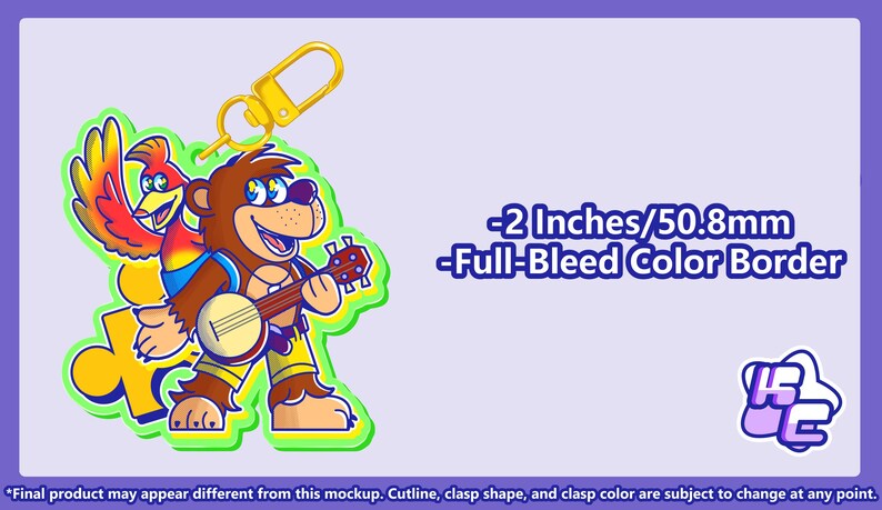 BANJO KAZOOIE CHARM - Etsy