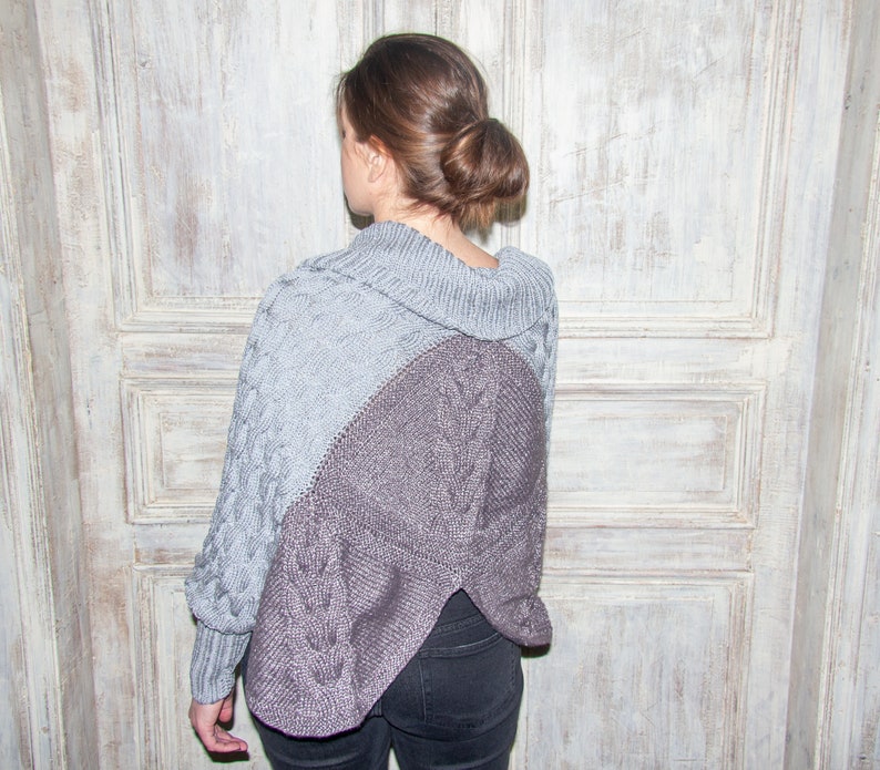 Poncho-Style Sweater