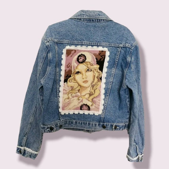 Reworked Denim Reworked Jacket Womans 