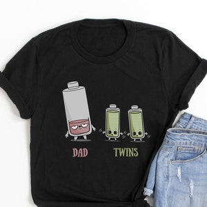 Dad Of Twins Shirt - Dad Shirt | Gift For Dad | Twin Parents | Dad Of Twins Gifts | Fathers Day Shirt | Dad gift