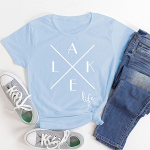 Lake Life Shirt, Summer Tee, Vacation Tee, Lake Shirt, Gift For Her, Funny Lake Shirt, Lake Shirts, Lake Shirt, Lake Life Shirt