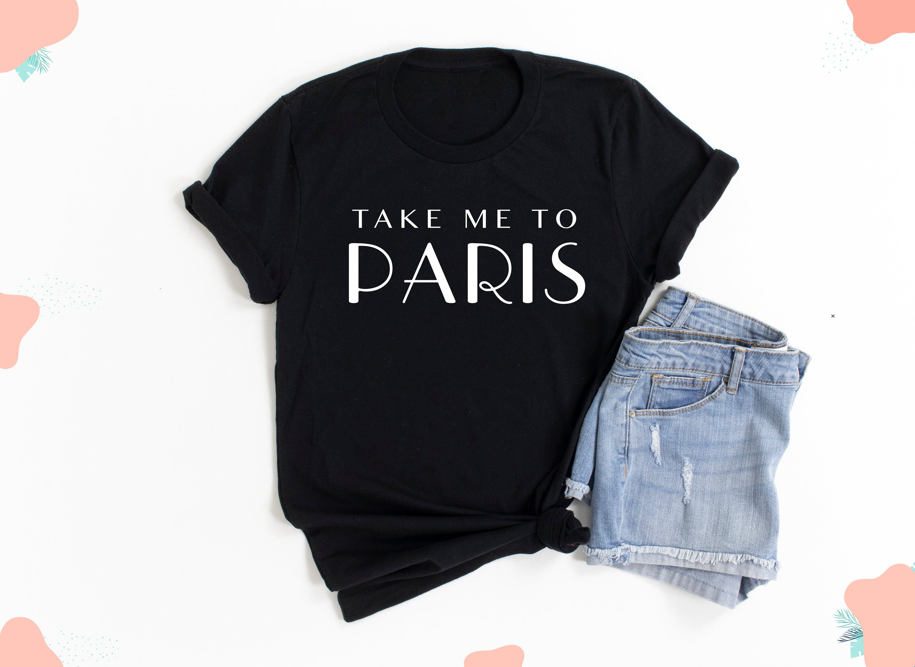 Haut Manches Longues Justice Take Me To Paris - Taille 12, Gris, Occasion Très Bon état, Fille