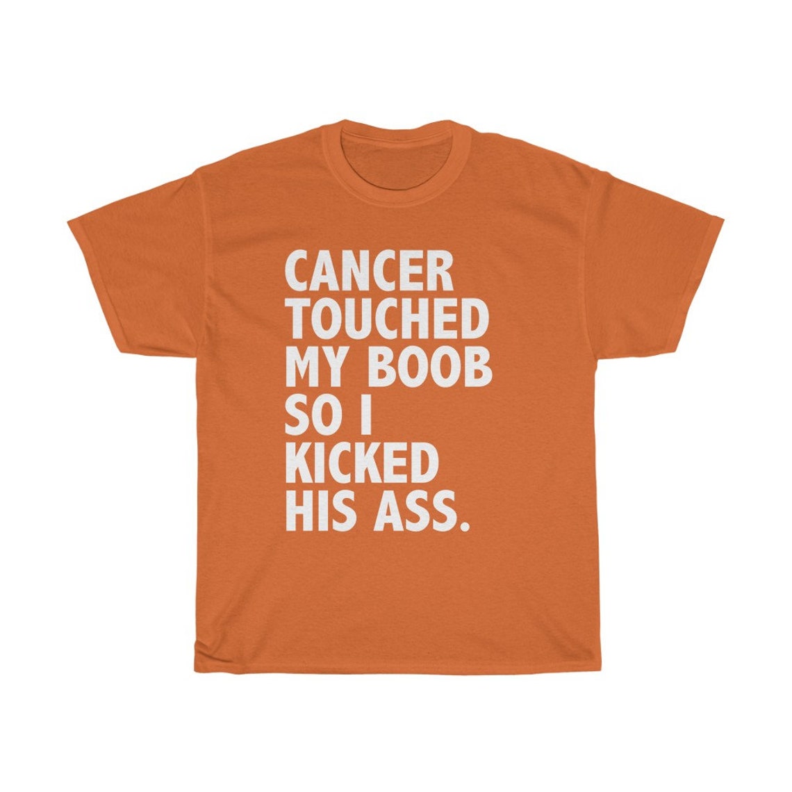 Breast Cancer Shirt Funny Cancer Shirt Cancer T Shirt Etsy