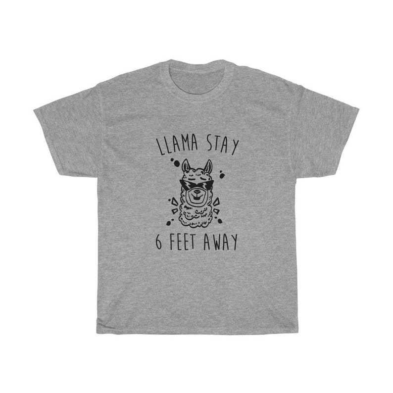 Débardeur Homme Noir "6 Feet Away" V749 - Humour Covid & Distance Sociale - 100% Coton