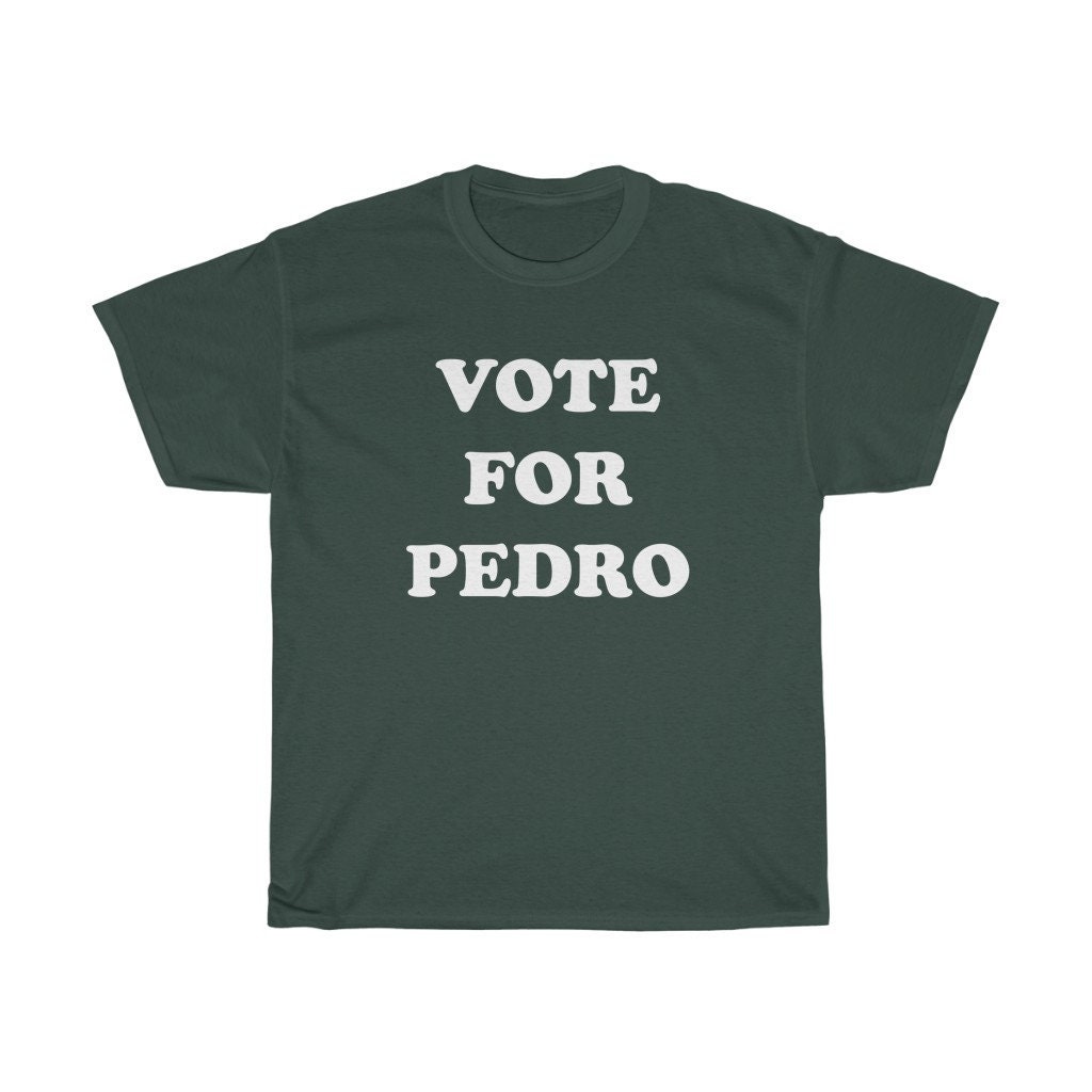 Vote for Pedro Ringer Shirt - Etsy