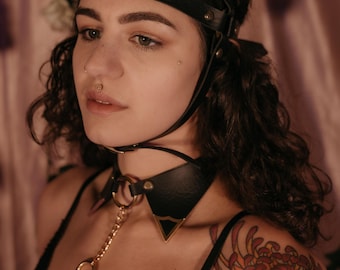 The Bowie Collar -- Vegan Leather