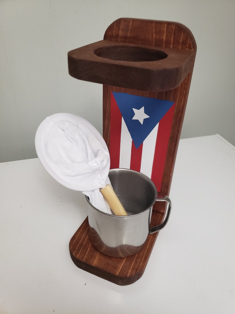 Colador de café de madera artesanal Etsy