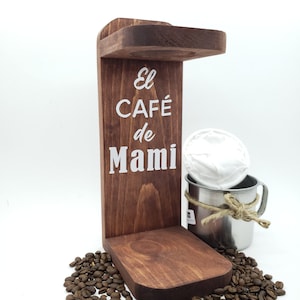 Personalized Artisan Coffee Strainer / Colador de cafe personalizado