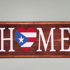 Home sign Puerto Rico