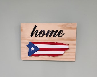 Cartello di casa di Puerto Rico