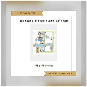 Scrapbook Stitch Along - 3 Months starts 1st January!
