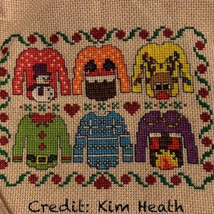 Christmas Jumper Cross Stitch Pattern