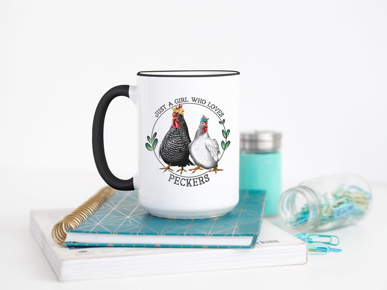 Chicken Coffee Mug Chicken Gift Gift for Chicken Lady Etsy