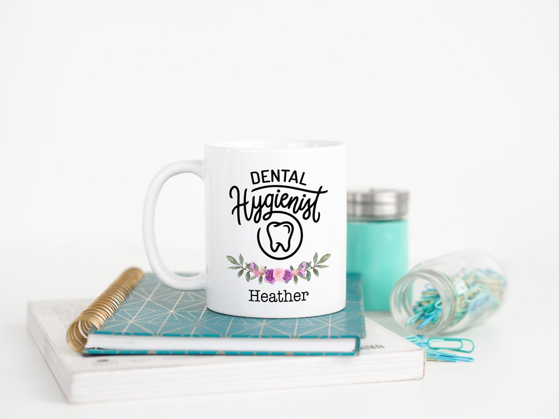 Personalized Dental Hygienist Coffee Mug Future Dental Etsy