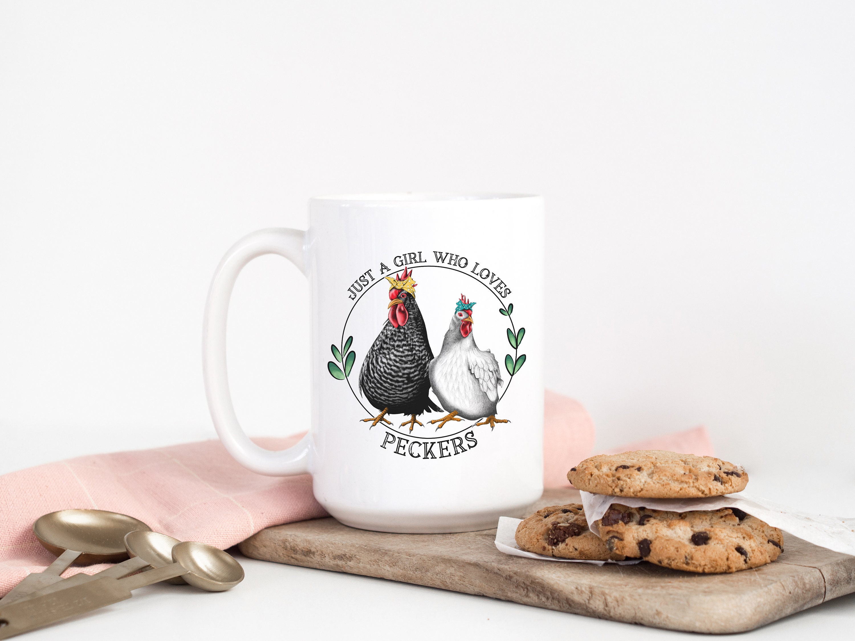 Chicken Coffee Mug Chicken Gift Gift for Chicken Lady Etsy