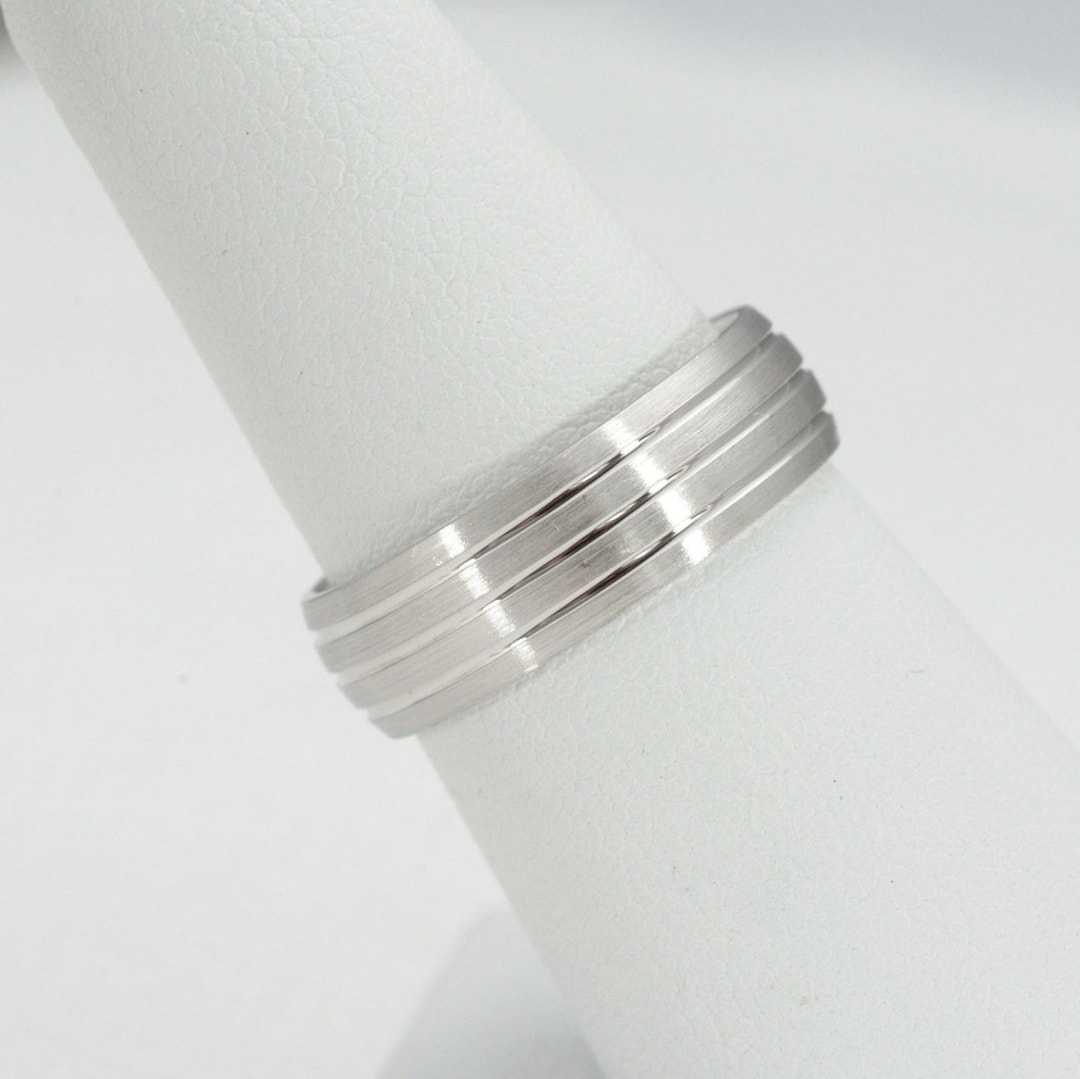 925 Sterling Silver Bespoke D-Shape Wedding Rings 3mm 4mm 5mm 6mm 7mm 8mm UK HM