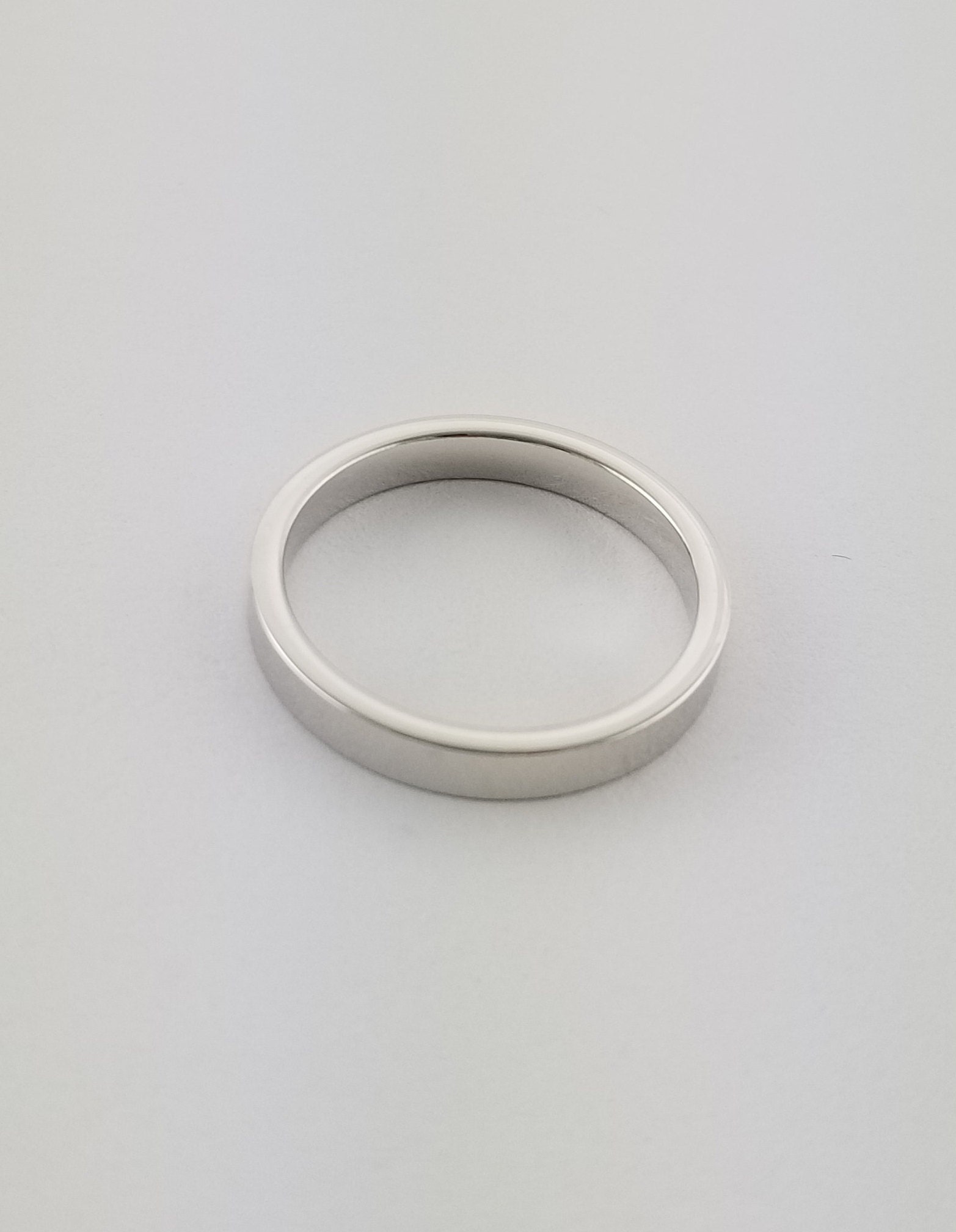 Massivsilber Bandring 3 Mm Einfaches Kuppel Hochzeitsband Aus 925 Sterlingsilber – Für Damen Und Herren Massiv Silber Bandring