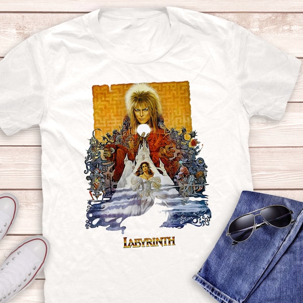 Labyrinth David Bowie Shirt, Labyrinth Bowie Shirts, Movie Shirts, Horror Movie Shirts, Labyrinth Shirt, Labyrinth David Bowie Film