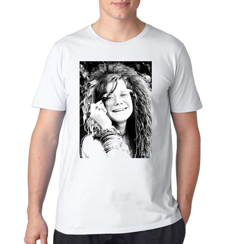 Janis Joplin Tshirtjanis Joplin Woman Tshirt Janis Joplin Etsy