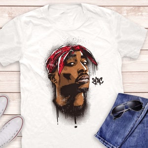 Camiseta 2Pac Tupac Graffiti Camisas 2Pac Shakur Camisetas Hip Hop Camisetas de Musica Rap Camisa de Musica Camisa Tupac Camisa Vintage Tupac Etsy Espana
