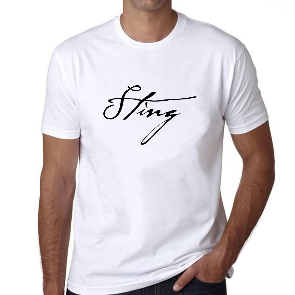 Merchandising groet Spookachtig STING Logo T-shirt Sting Singer Vrouw T-shirt Sting Vintage - Etsy Nederland