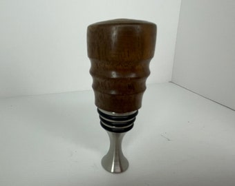 Wooden Walnut Bottle Stopper