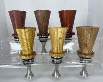 Wooden Bottle Stopper - Top Hat