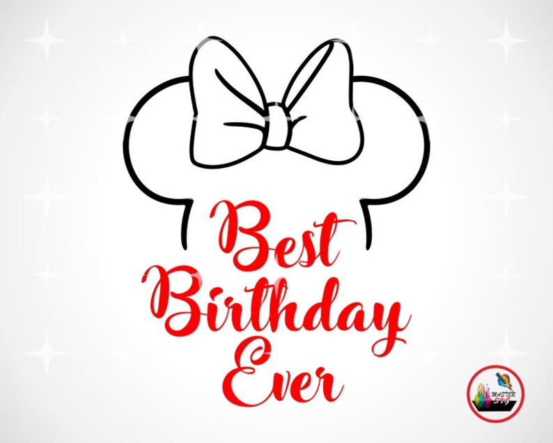 Free Free Disney Svg Birthday SVG PNG EPS DXF File
