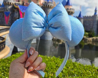 Blue Shimmer Cinderella Inspired Ears