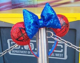 Spider-Man Inspired Ears