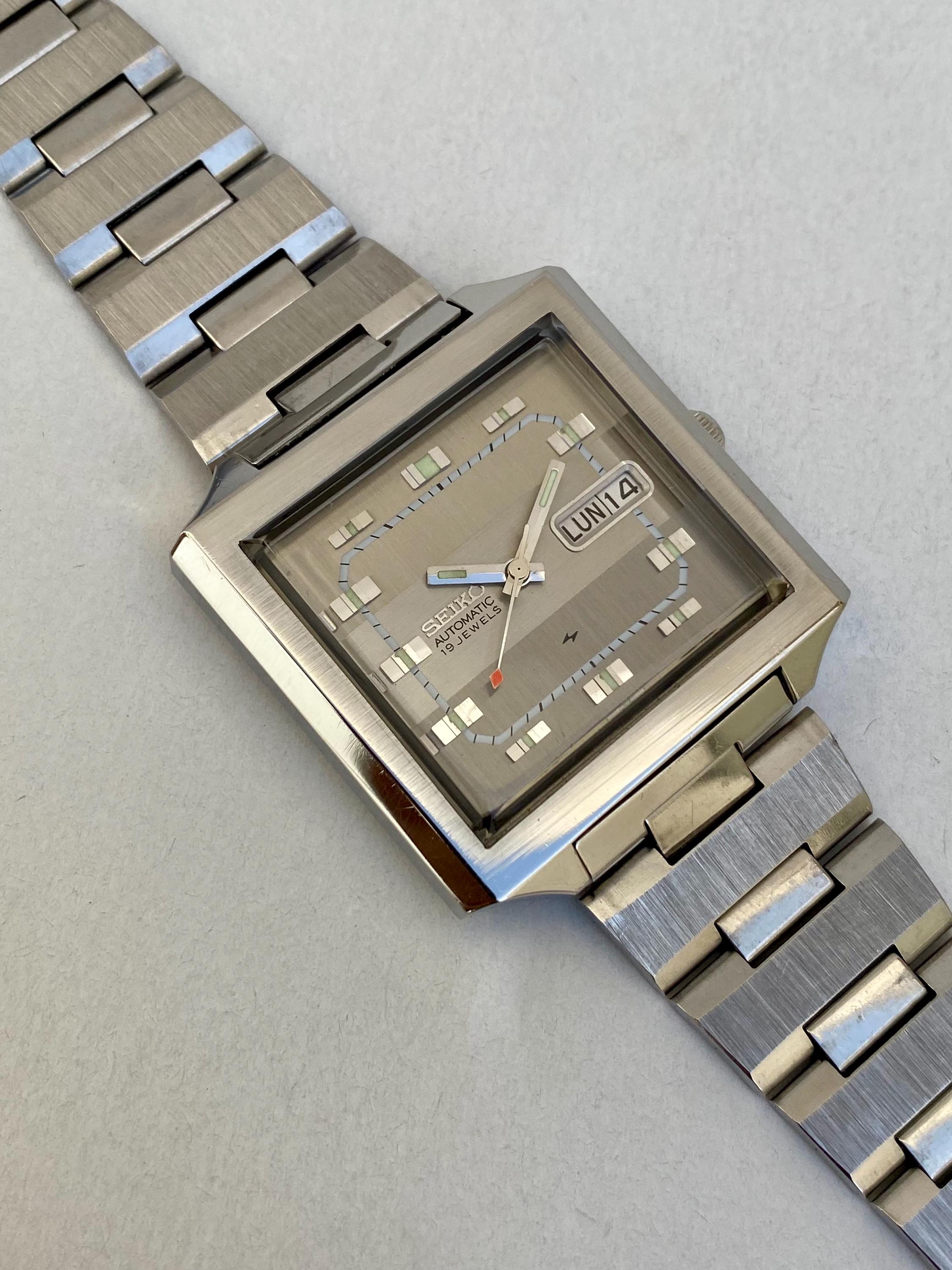 Vintage SEIKO Manhattan 7006 5020 Square Automatic Wrist Watch Mens All Original Etsy Australia