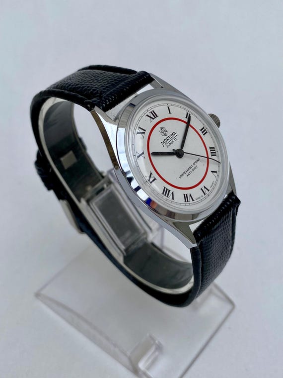 Montre Mécanique Mortima 17 Super - 'Unbreakable Spring', France - à Réparer/ Pour Pièces