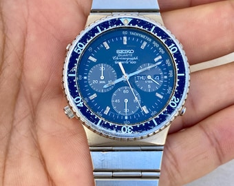 ヴィンテージ セイコー V739-0B30 腕時計 メンズ ドレスウォッチ デイ