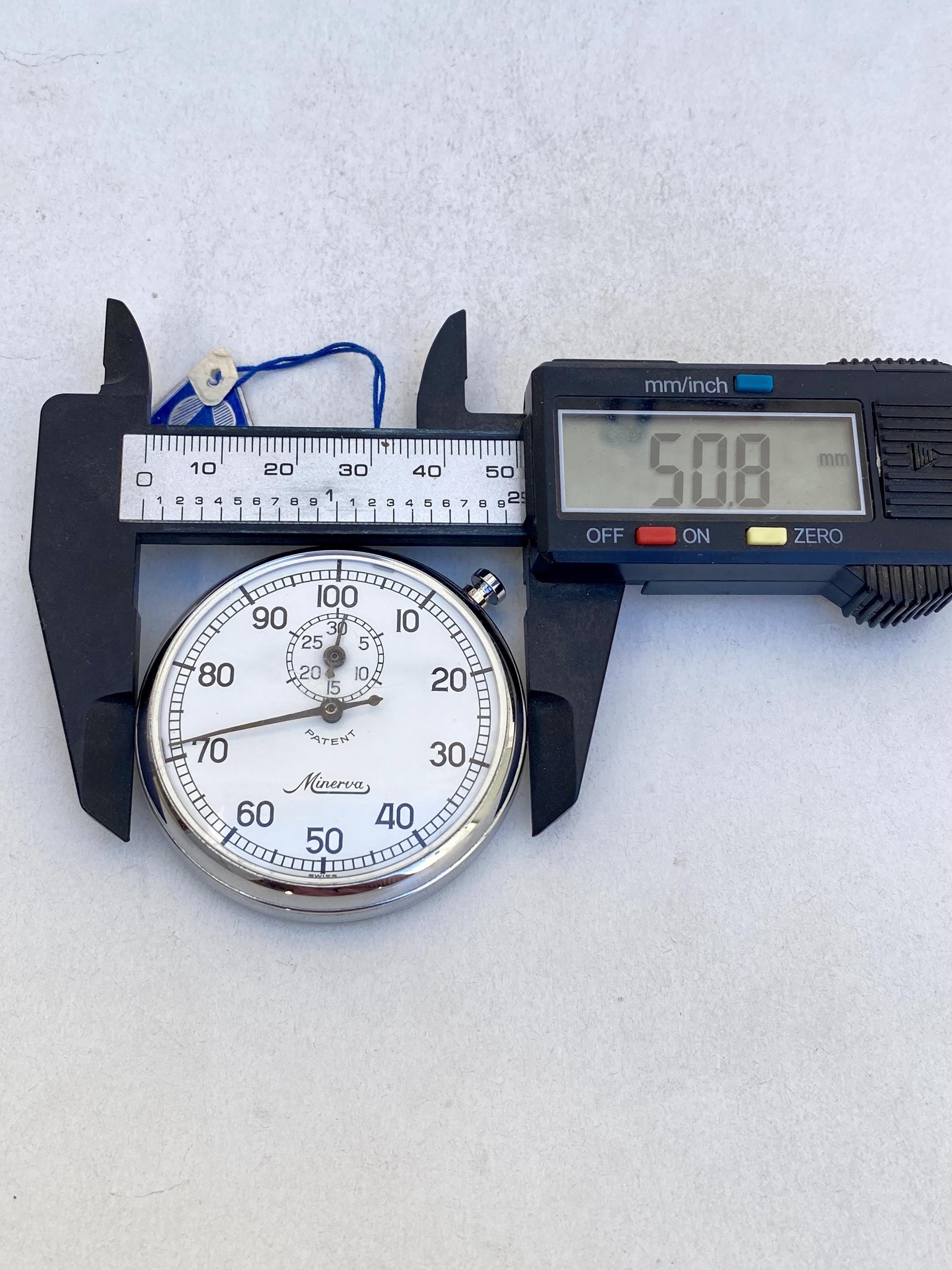 Minerva PATENTストップウォッチ Rare Vintage Minerva Stopwatch Stop Watch Wind up Timer - Etsy