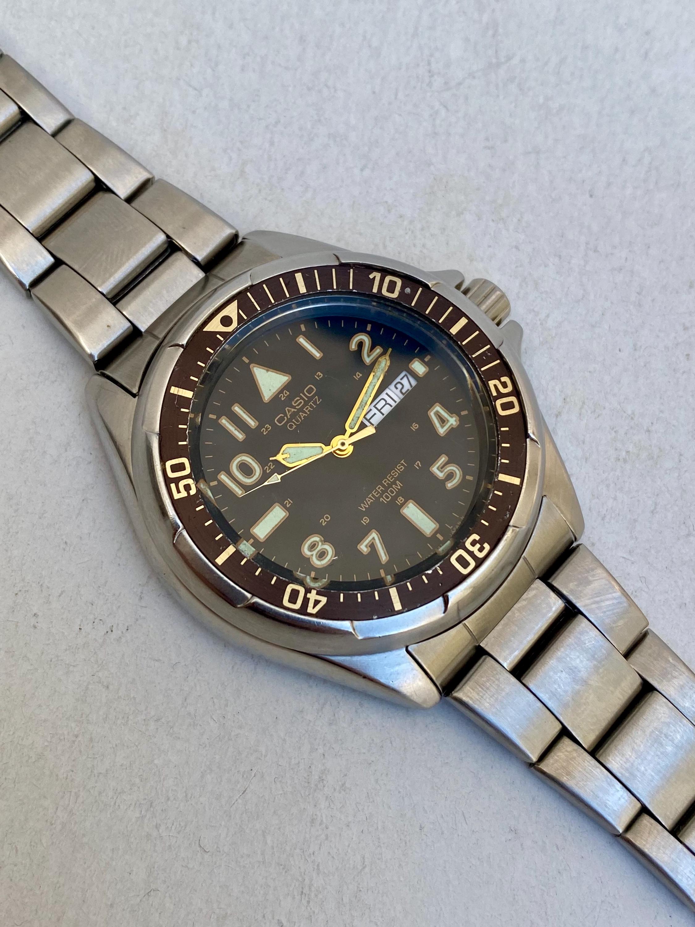 週末値下げ VINTAGE CASIODIVER カシオダイバー MD-502 週末値下げ VINTAGE CASIODIVER カシオダイバー MD-502 - メルカリ