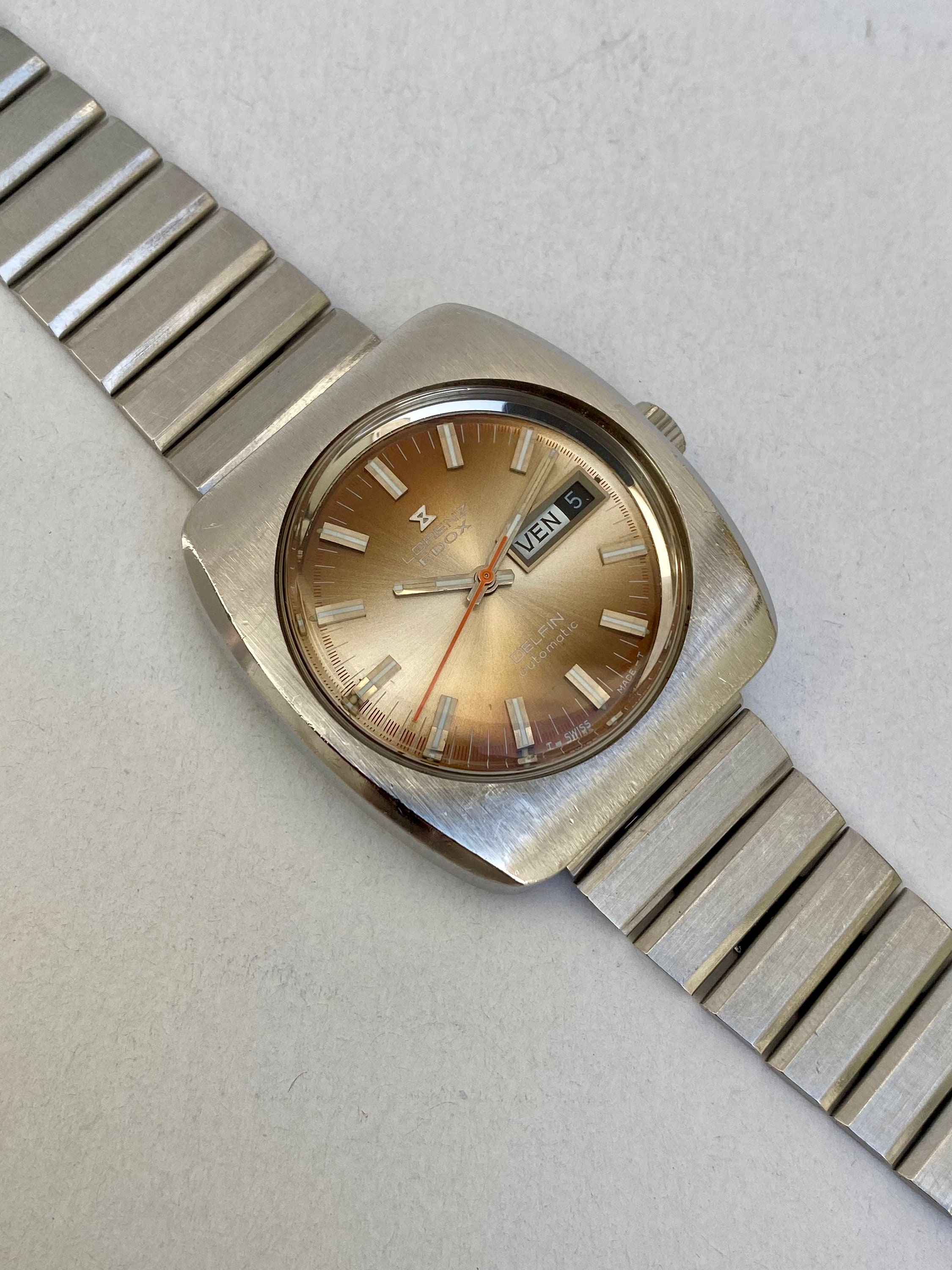 Vintage Edox Delfin Diver Automatic Watch, ETA 2789 Movement - Etsy