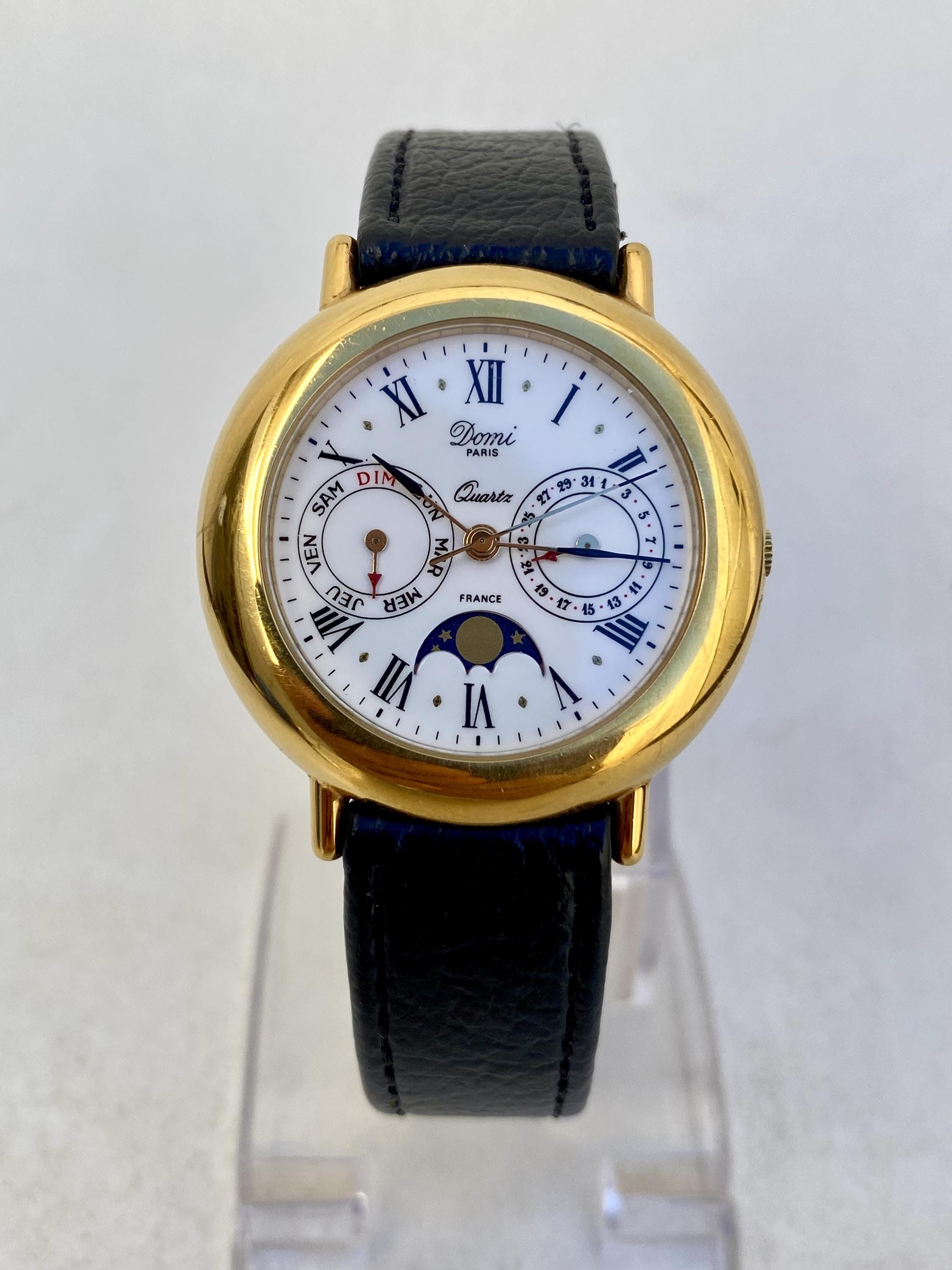 Montre Bracelet Vintage Domi Quartz – Design élégant Et Intemporel – Unisexe