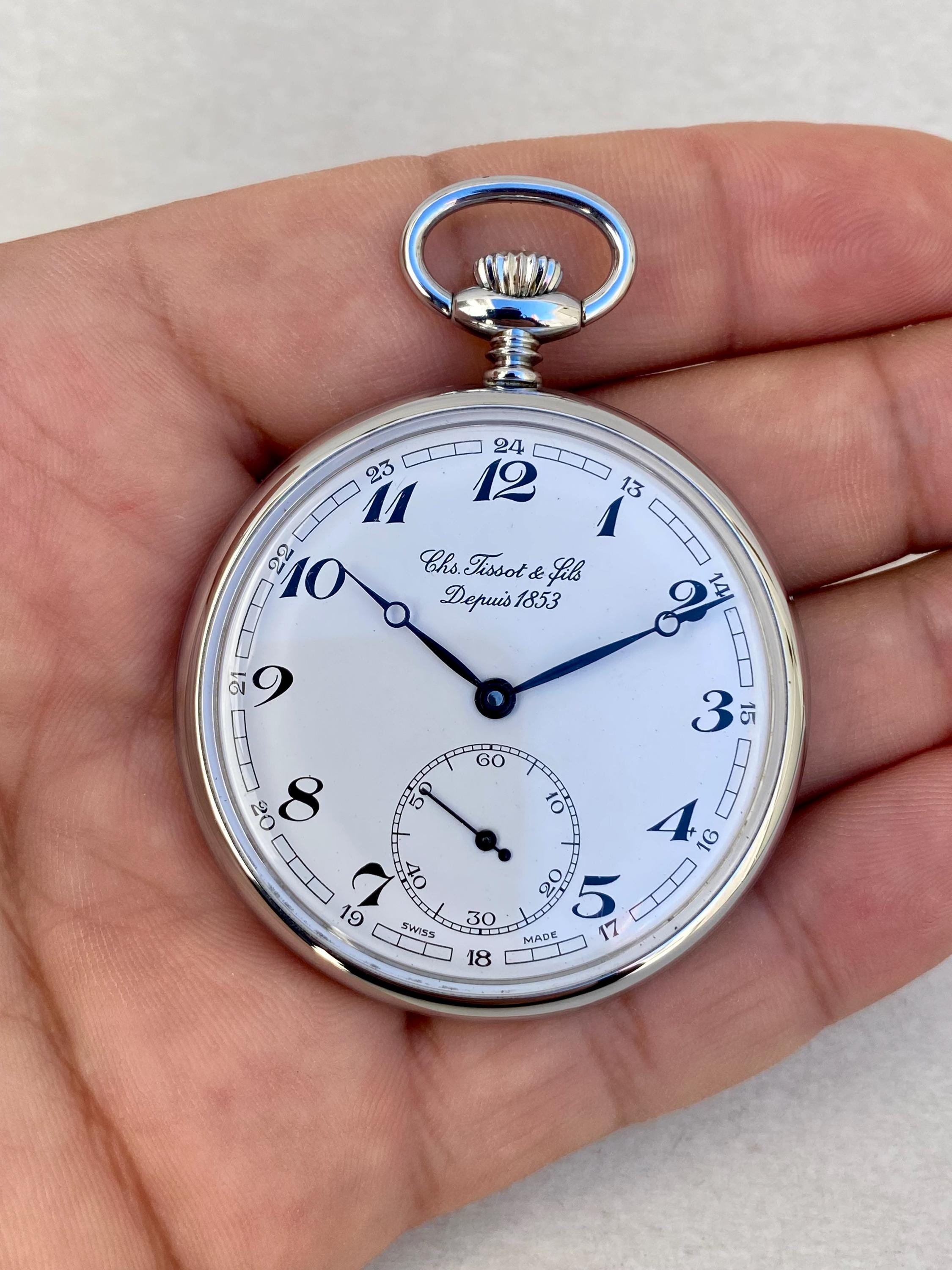 Tissot pocket watch - Etsy 日本