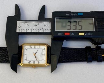 D*A様 【稼働】SEIKO 5Y31-5A30 1987年製 レクタンギュラー Vintage Seiko 5Y31-5A30 Quartz Tank Rectangular White Roman Dial
