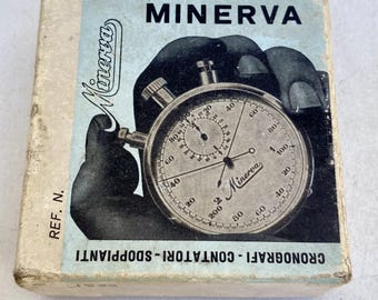 【動作品】MINERVA ミネルバ ストップウォッチ スイス製 ヴィンテージ 希少なヴィンテージ ミネルバ ストップウォッチ ストップウォッチ