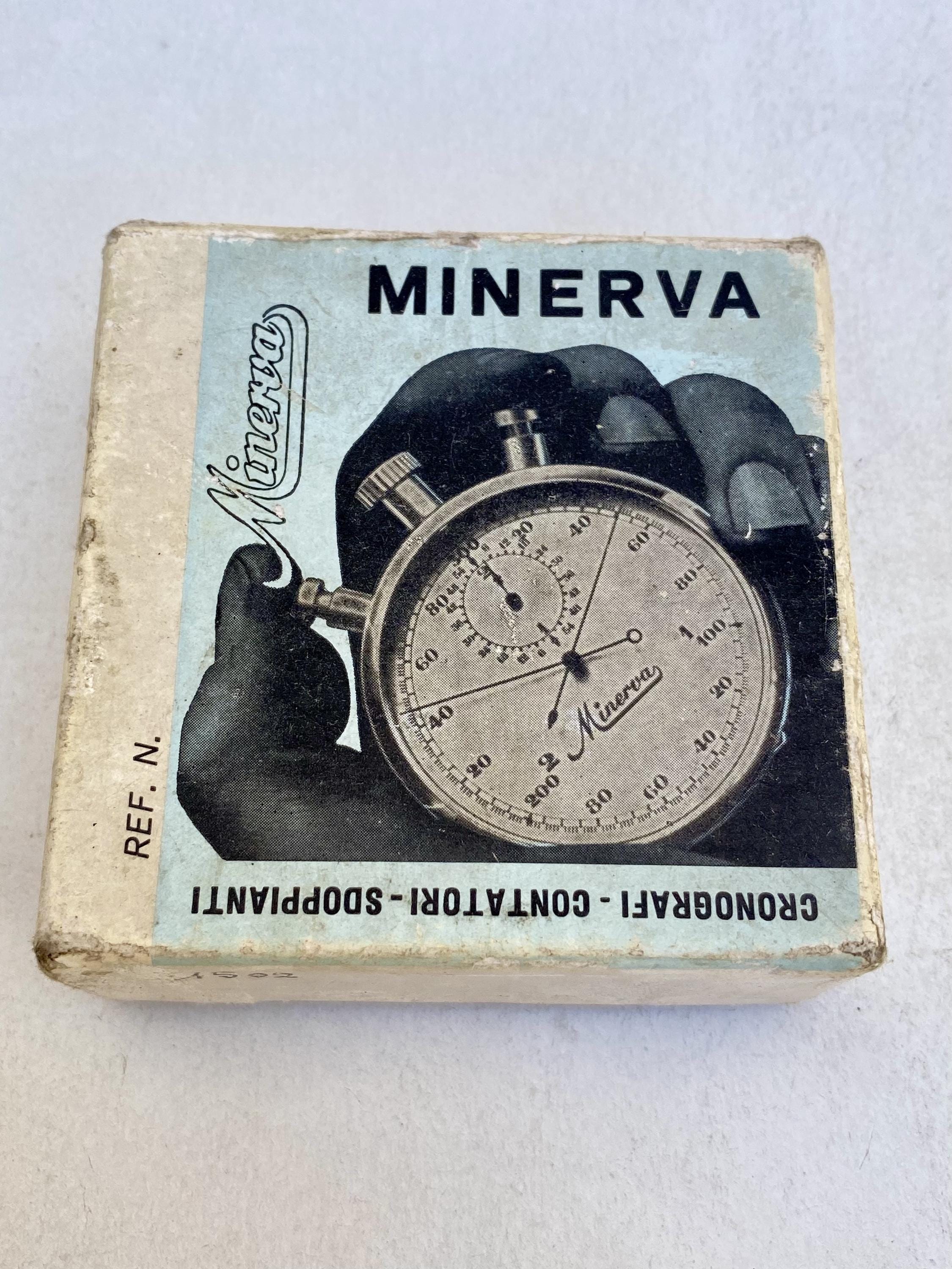 Minerva PATENTストップウォッチ 希少なヴィンテージ ミネルバ ストップウォッチ ストップウォッチ