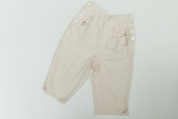 vintage silk bermuda shorts, Vintage Bermuda short
