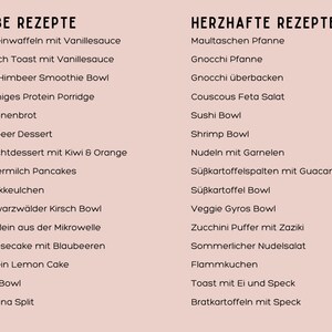 BUNDLE 25% Rabatt Digitales Kochbuch Nr. 1 & Nr. 2 schnelle, gesunde und proteinreiche Rezepte Bild 4