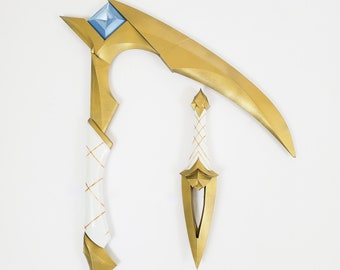KDA Akali Kama & Dagger Weapon Prop Kit