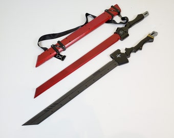 Arknights Ch'en Raythean Dual Swords & Sheath Prop Kit